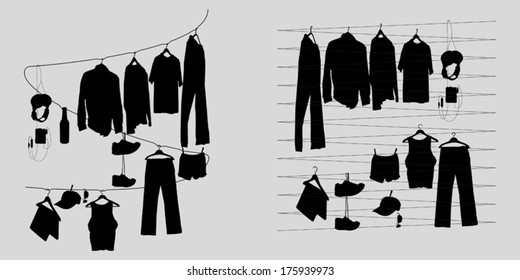 vector object clothing