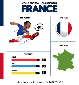 Vector object of France Football team