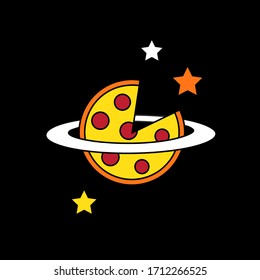  Vector Object, Funny Pizza, Fantasy Planet