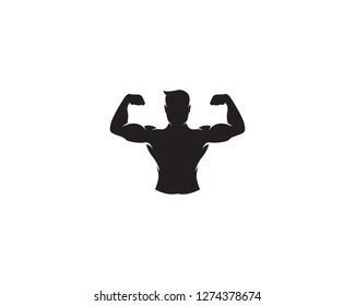 Vector object and Icons for Sport Label, Gym Badge, Fitness Logo Design - Vector