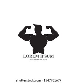 Vector object and Icons for Sport Label  Gym Badge  Fitness Logo Design