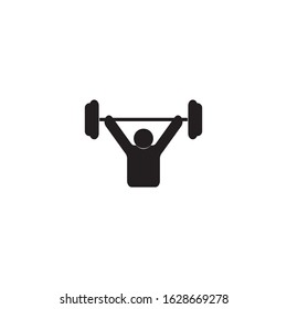 Vector object and Icons for Sport Label, Gym Badge, Fitness Logo Design