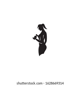 Vector object and Icons for Sport Label, Gym Badge, Fitness Logo Design