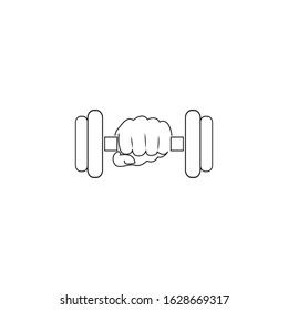Vector object and Icons for Sport Label, Gym Badge, Fitness Logo Design