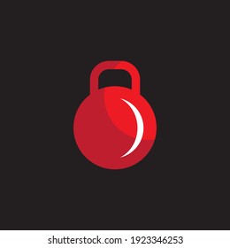 Vector object and Icons for Sport Label, Gym Badge, Fitness Logo Design