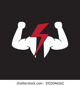Vector object and Icons for Sport Label, Gym Badge, Fitness Logo Design