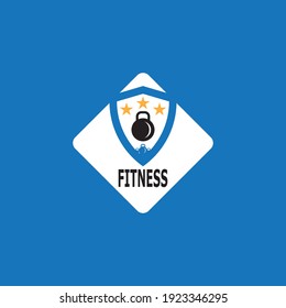 Vector object and Icons for Sport Label, Gym Badge, Fitness Logo Design