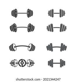Vector object and Icons for Sport Label, Gym Badge, Fitness Logo Design