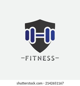 Vector object and Icons for Sport Label, Gym Badge, Fitness Logo Design