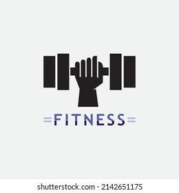 Vektorobjekte und Symbole für das Sportlabel, Gymnasialzeichen, Logo-Design für Fitness