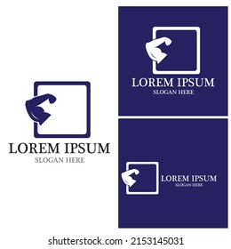 Vector object and Icons for Sport Label, Gym Badge, Fitness Logo Design