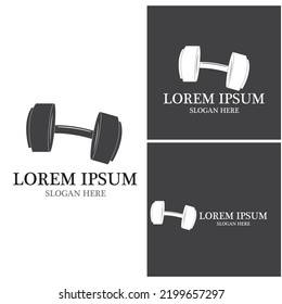 Vector Object And Icons For Sport Label, Gym Badge, Fitness Logo Design