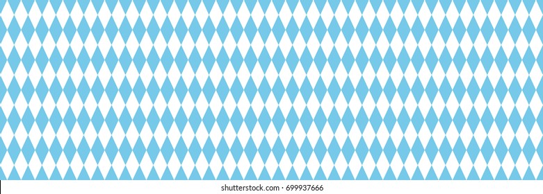 vector octoberfest horizontal banner with seamless geometric bavarian pattern with blank space for text