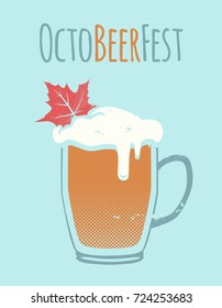 vector Octoberfest light illustration