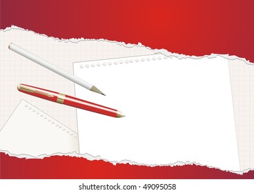 Vector office background.