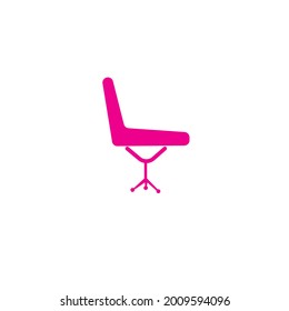 vector office chair or office furniture