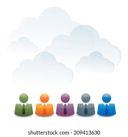 vector office team