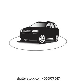 Vector of off-road.