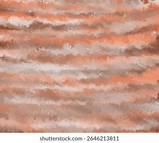 vector oil paint orange linear