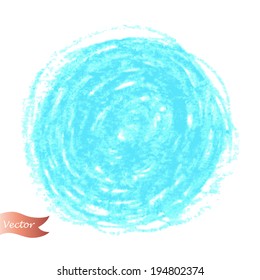 Vector Oil Pastel Hand Drawn Texture