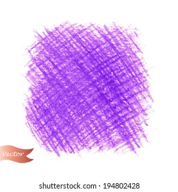 Vector Oil Pastel Hand Drawn Texture