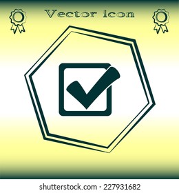Vector ok icon