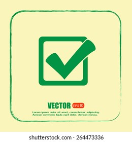 Vector ok icon