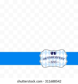 vector of Oktoberfest background with banner