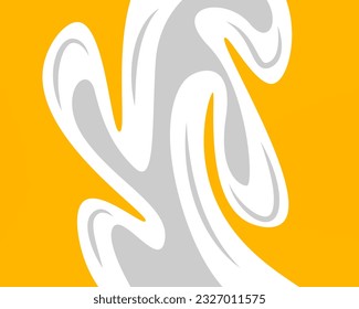 Vector oktoberfest background. Beer and foam yellow illustration. Horizontal banner
