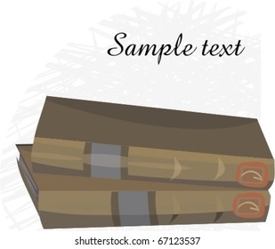 Vector old book