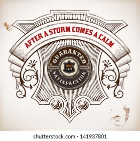 Vector. Old design