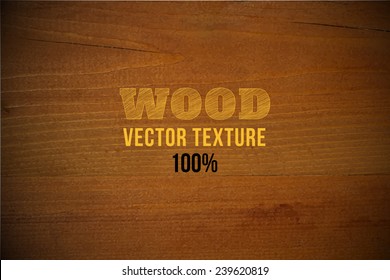 Vector old grunge wood background texture. Grunge  background of natural wood. Wood wall or table top