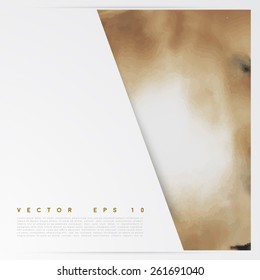 Vector Old paper background. Original background or texture