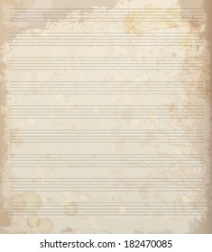 Vector old paper for notes