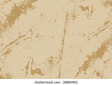 vector old paper over beige background