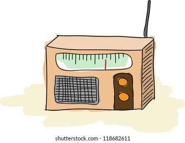 vector old radio