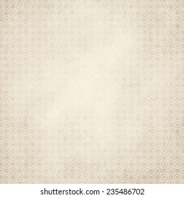 vector of old vintage paper background with circles