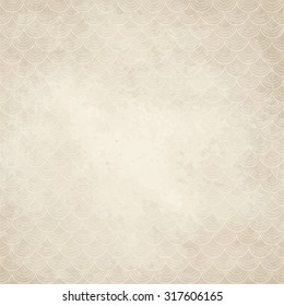 vector of old vintage paper background with