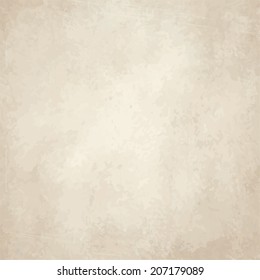 vector of old vintage yellowed paper background