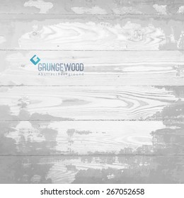 vector old wood floor texture, grunge background 