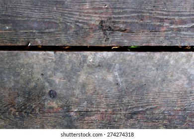 Vector old wooden background
