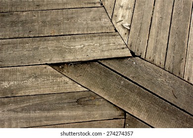 Vector old wooden background