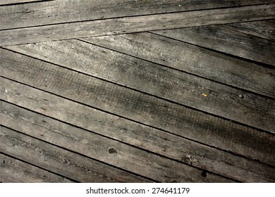 Vector old wooden background