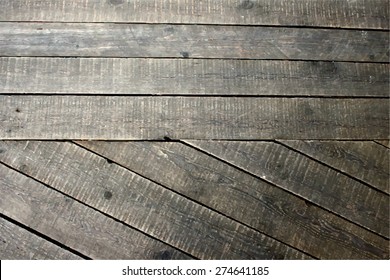Vector old wooden background
