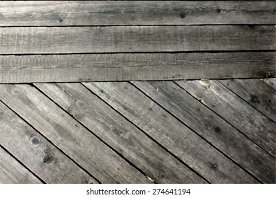Vector old wooden background