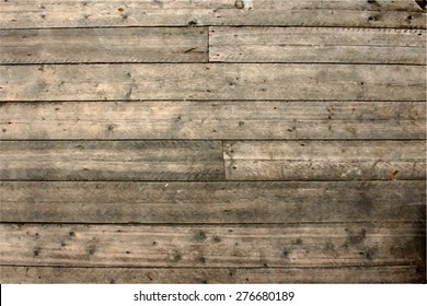 Vector old wooden background