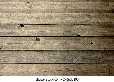 Vector old wooden background