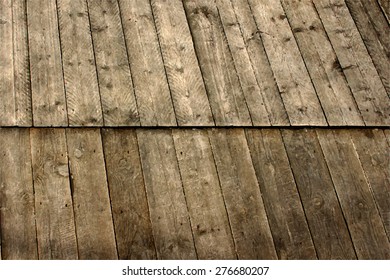 Vector old wooden background