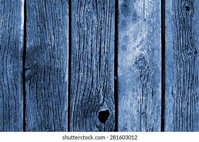 Vector old wooden background