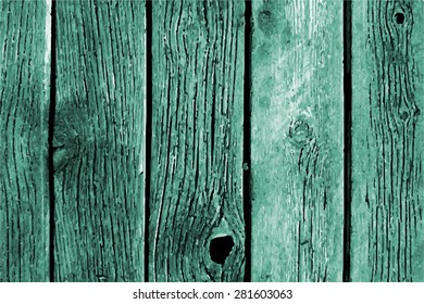 Vector old wooden background